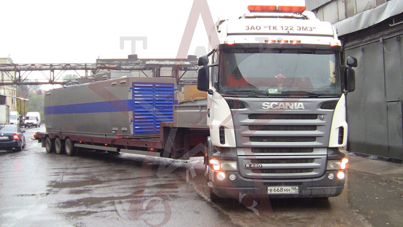 отгрузка КАЗС 122 завода