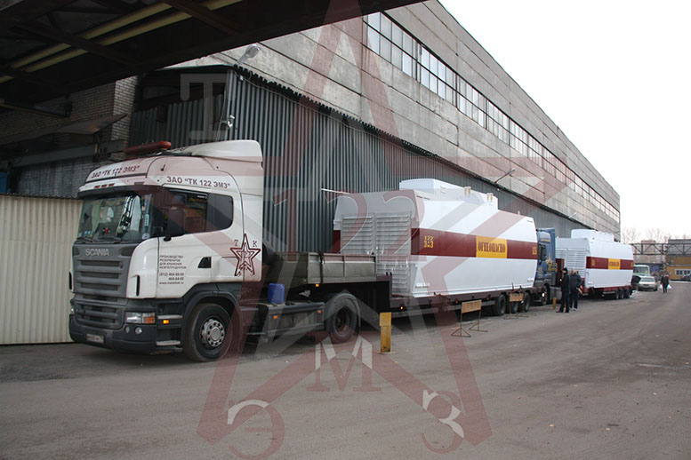 Отгрузка партии КАЗС