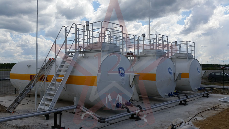 Большой резервуар, Большой резервуар емкость, Водонапорные башни и резервуары, Двухкамерный резервуар