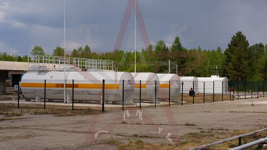 Металлоконструкции и резервуары, Надземные резервуары, Наземные резервуары, Накопительный резервуар