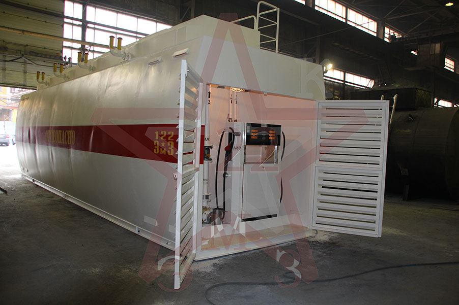 модульная контейнерная азс, азс контейнерного типа купить, контейнерные мини азс